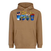 Toasted Coconut police coffee cups Heavyweight Hoodie - texasbilliewilder