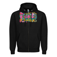 Black Small business badass Zipper Hoodie - MaliasSmallBusiness