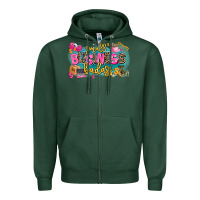 Sports Green Small business badass Zipper Hoodie - MaliasSmallBusiness