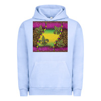Pigment Grape Ice mardi gras  leopard pink glitter Urban Hoodie - BarkalooDesign