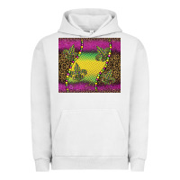Pigment Lunar Rock mardi gras  leopard pink glitter Urban Hoodie - BarkalooDesign