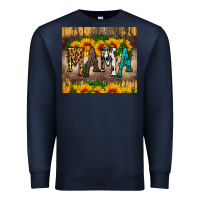 Navy mama tumbler Premium Sweatshirt - HRA Design Shop