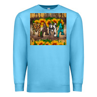 Ocean Blue mama tumbler Premium Sweatshirt - HRA Design Shop