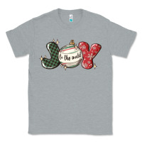 Heather Grey joy to the world Classic Tee - MaliasSmallBusiness