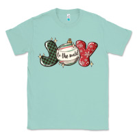 Seafoam joy to the world Classic Tee - MaliasSmallBusiness