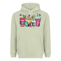 Matcha mother's day coffee cups Heavyweight Hoodie - Zillion Design Studio