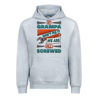 Heather Grey if grampa can't fix it we are all screwed Urban Hoodie - Jasminsmagicworld