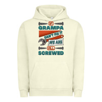 Pigment Pistachio if grampa can't fix it we are all screwed Urban Hoodie - Jasminsmagicworld