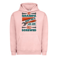 Pigment Salmon if grampa can't fix it we are all screwed Urban Hoodie - Jasminsmagicworld