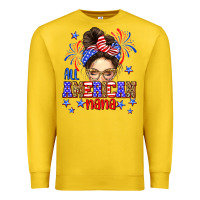 Lemon All American nana Premium Sweatshirt - Neo Western