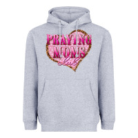 Heather Grey praying moms club Heavyweight Hoodie - texasbilliewilder