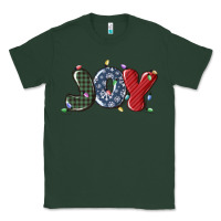 Sports Green joy christmas lights Classic Tee - MaliasSmallBusiness