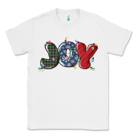 White joy christmas lights Classic Tee - MaliasSmallBusiness