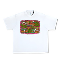 White cinco de mayo bullskull and cactus Urban Heavy Tee - Artiststas