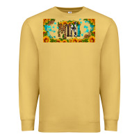 Antique Gold mini sunflower libbey cup Premium Sweatshirt - HRA Design Shop