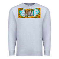 Heather Grey mini sunflower libbey cup Premium Sweatshirt - HRA Design Shop
