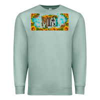 Seafoam mini sunflower libbey cup Premium Sweatshirt - HRA Design Shop