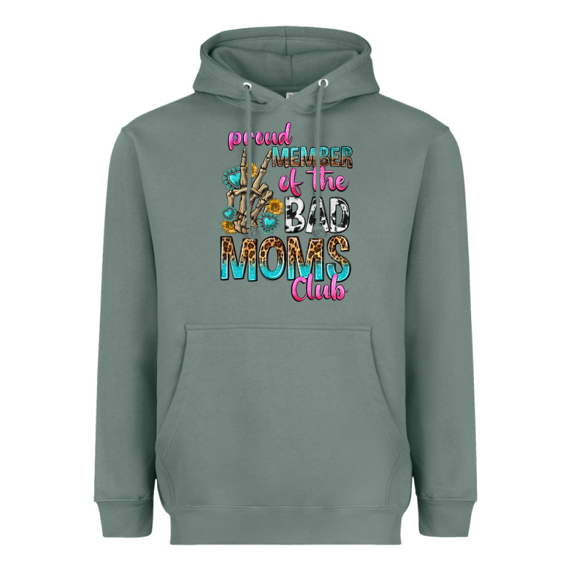 Proud Member Of The Bad Moms Club Heavyweight Hoodie by texasbilliewilder | Teevron