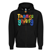 Black enter his gates with thanksgiving psalm 100 4 Zipper Hoodie - MaliasSmallBusiness