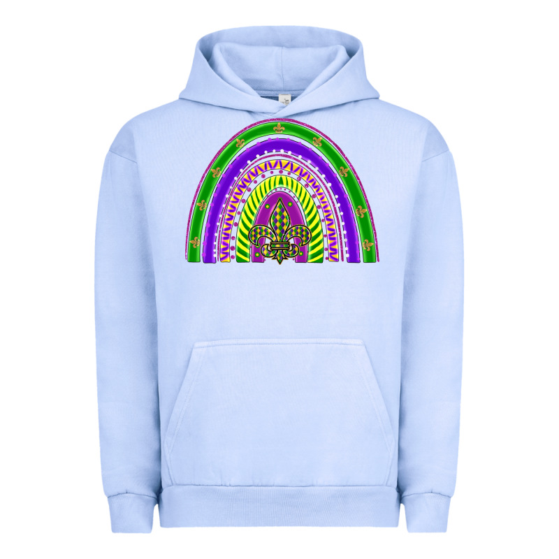 Mardi Gras Rainbow Urban Hoodie by BarkalooDesign | Teevron