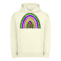 Pigment Pistachio mardi gras rainbow Urban Hoodie - BarkalooDesign
