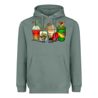 Sage juneteenth coffee cups Heavyweight Hoodie - Zillion Design Studio