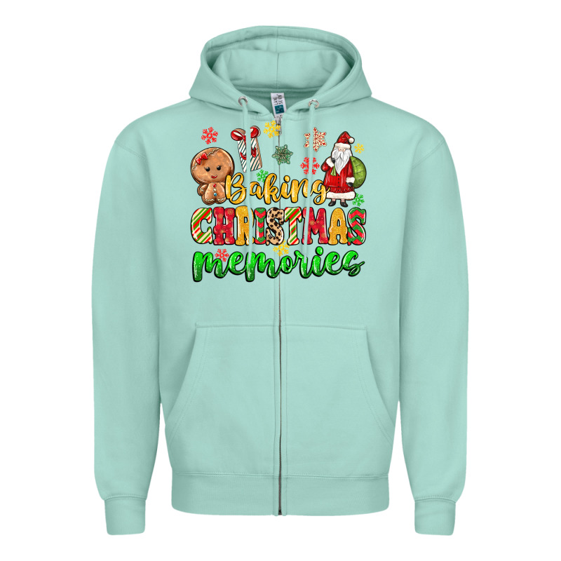 Baking Christmas Memories Zipper Hoodie by MaliasSmallBusiness | Teevron
