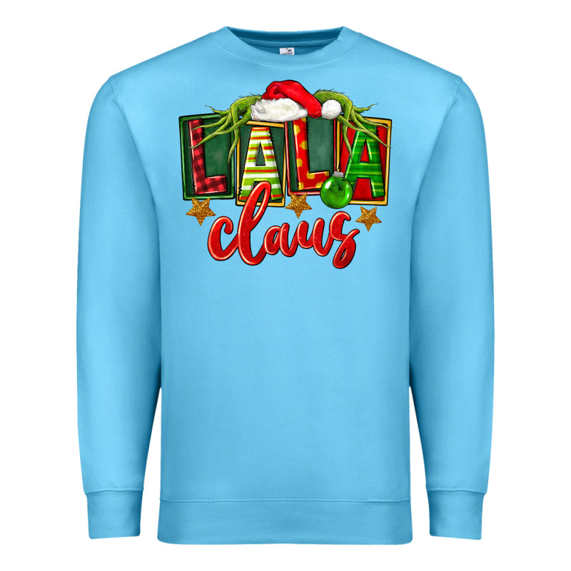Christmas Lala Claus Premium Sweatshirt by FaDigitalArtStudio | Teevron