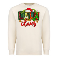 Sandshell Christmas lala claus Premium Sweatshirt - FaDigitalArtStudio