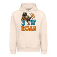 Sandshell i'm three hear me roar dinosaur birthday Urban Hoodie - LillyAllenDesigns