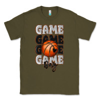 Army Green game day basketball bal Classic Tee - MaliasSmallBusiness