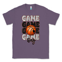 Lavender game day basketball bal Classic Tee - MaliasSmallBusiness