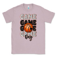 Lilac game day basketball bal Classic Tee - MaliasSmallBusiness