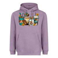 Lavender indian headdress coffee cups Heavyweight Hoodie - Zillion Design Studio