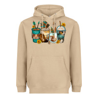 Mushroom indian headdress coffee cups Heavyweight Hoodie - Zillion Design Studio