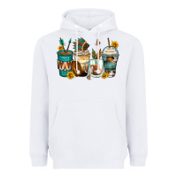 White indian headdress coffee cups Heavyweight Hoodie - Zillion Design Studio