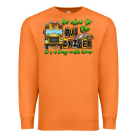 Carrot Be Nice To The Bus Driver It's A Long Walk Home Premium Sweatshirt - CowhideDigitalArt