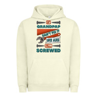 Pigment Pistachio if grandpap can't fix it we are all screwed Urban Hoodie - Jasminsmagicworld