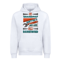 White if grandpap can't fix it we are all screwed Urban Hoodie - Jasminsmagicworld