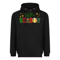 Black 'tis the season softball christmas Heavyweight Hoodie - RanaPortraitStore