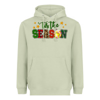 Matcha 'tis the season softball christmas Heavyweight Hoodie - RanaPortraitStore