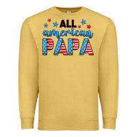 Antique Gold All American papa Premium Sweatshirt - Neo Western