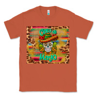 Copper cinco de mayo sombrero skull Classic Tee - BarkalooDesign