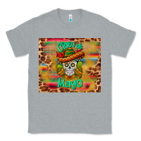 Heather Grey cinco de mayo sombrero skull Classic Tee - BarkalooDesign