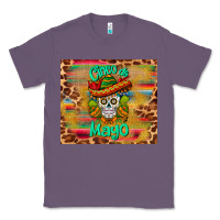 Lavender cinco de mayo sombrero skull Classic Tee - BarkalooDesign