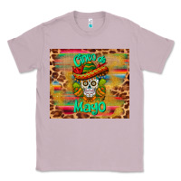 Lilac cinco de mayo sombrero skull Classic Tee - BarkalooDesign