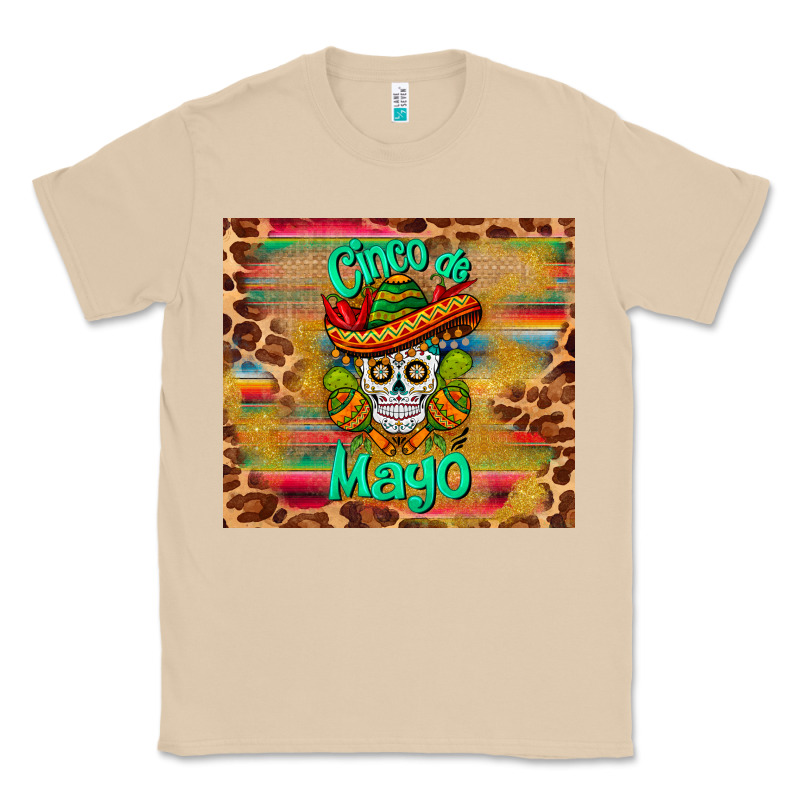 Cinco De Mayo Sombrero Skull Classic Tee by BarkalooDesign | Teevron