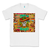 White cinco de mayo sombrero skull Classic Tee - BarkalooDesign