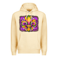 Pina Colada mardi gras fleur de lis sunflower leopard Premium Hoodie - Artiststas
