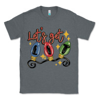 Charcoal Heather let's get lit Classic Tee - MaliasSmallBusiness